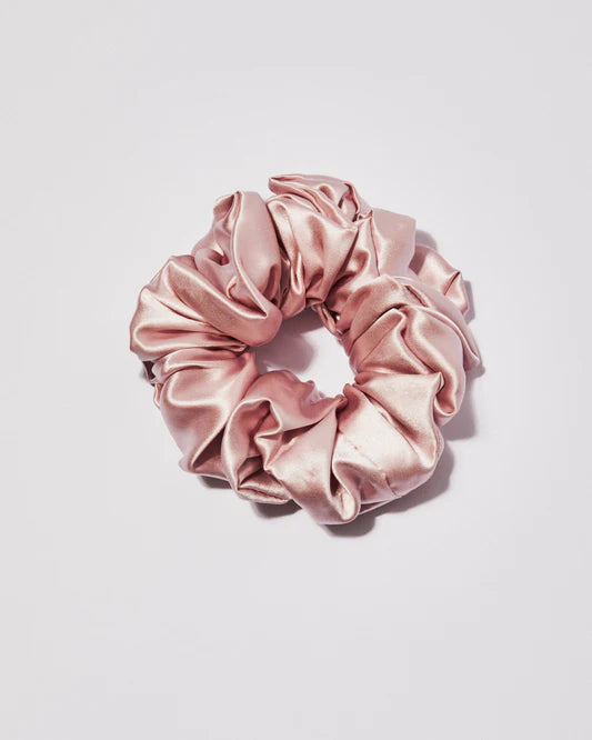 Premium Silk Scrunchie - Pink