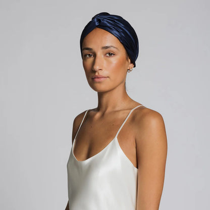 Premium Silver Ion Silk Hair Bonnet