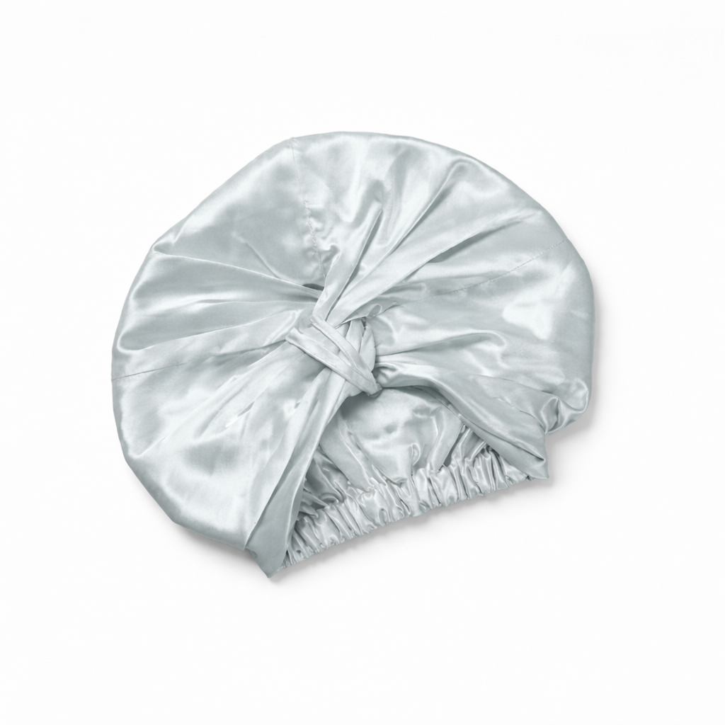 Premium Silver Ion Silk Hair Bonnet