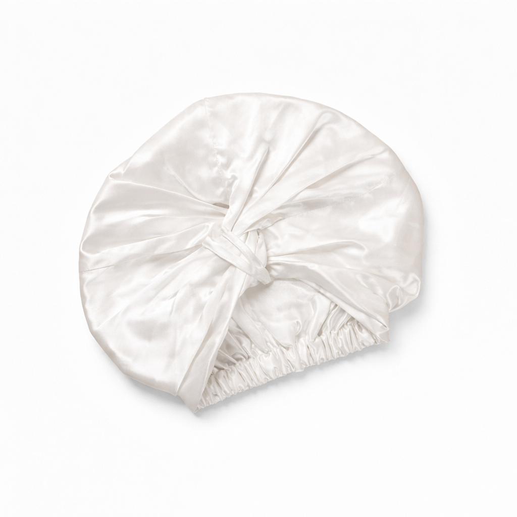 Premium Silver Ion Silk Hair Bonnet