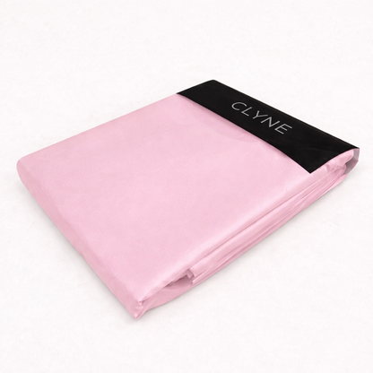 Premium Silver Ion Silk Bed Sheet - Pink
