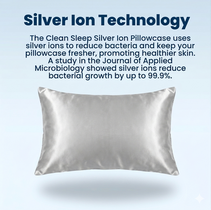 Queen Size Anti-Acne Silk Pillowcase
