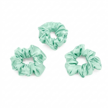 Premium Silk Scrunchie - Mint
