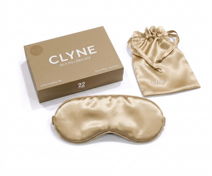 Premium Silk Sleep Mask - Champagne