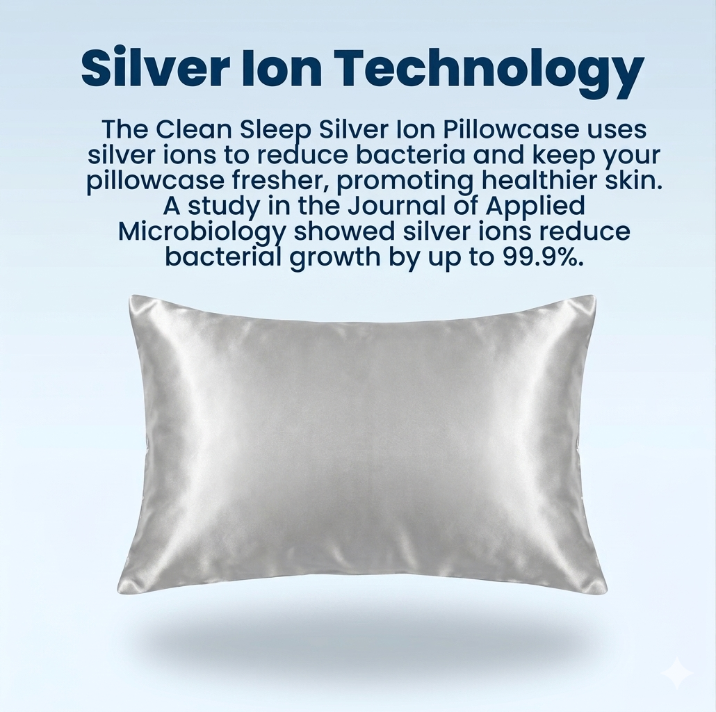 King Size Anti-Acne Silk Pillowcase